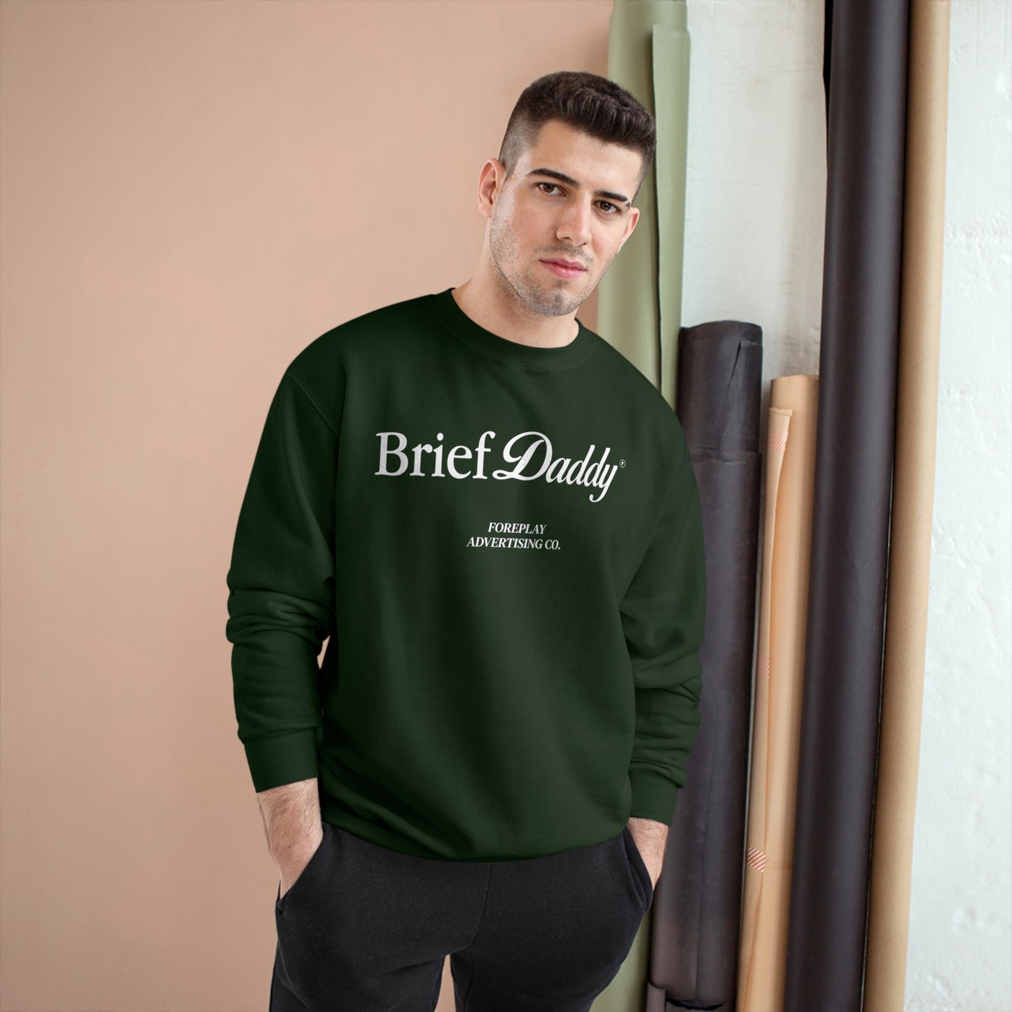 Brief Daddy Champion Sweatshirt